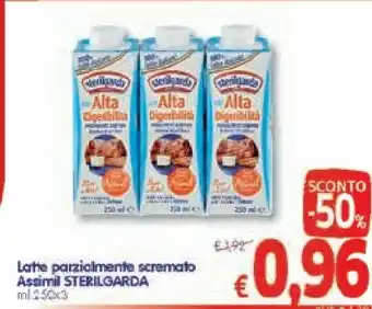 A&O Sterilgarda Latte Alta Digeribilità Parzialmente Scremato 250 G(ml) offerta