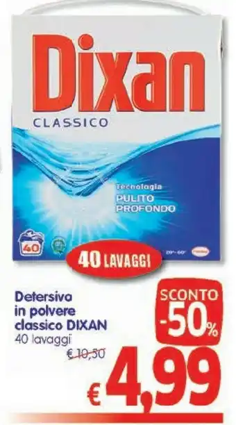 A&O Dixan Detersivo In Polvere Classico offerta
