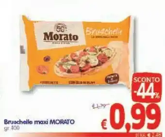 A&O Morato pane & idee Bruschelle Maxi 400 G(ml) offerta