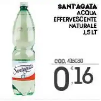 Santa'Anna Acqua Effervescante Naturale 1,5 lt
