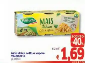 A&O Valfrutta Mais Dolce Cotto A Vapore offerta