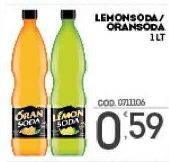 Eurocash Lemonsoda/Oransoda 1 Lt offerta