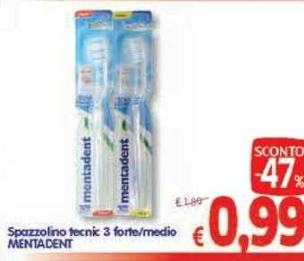 A&O Mentadent Spazzolino da denti offerta