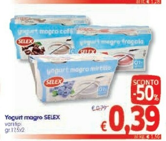 A&O Selex Yogurt Magro Bianco offerta