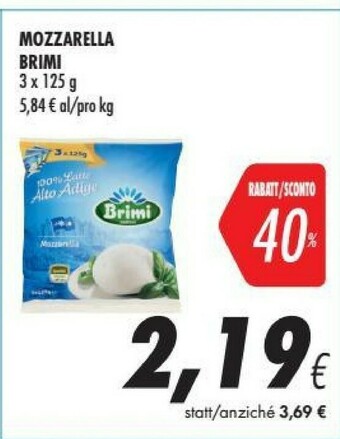 Brimi Mozzarella