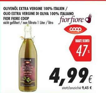 Coop Olio extravergine di oliva offerta