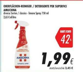 Coop Amuchina Sgrassatore offerta