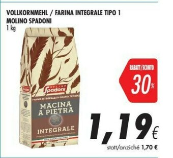 Coop Molino spadoni Farina offerta