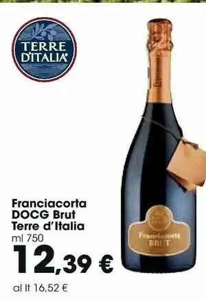 Carrefour Market Terre D'Italia Franciacorta DOCG offerta