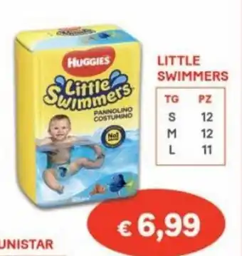 Ideal Bimbo Huggies Little Swimmers offerta