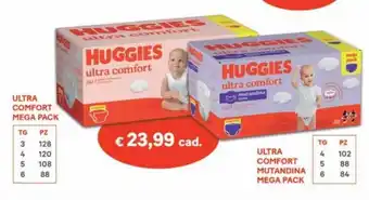 Huggies Ultra Comfort Mega Pack / Huggies Ultra Comfort Mutandina Mega Pack