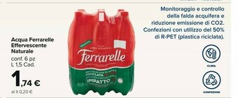 Carrefour Market Ferrarelle Acqua offerta