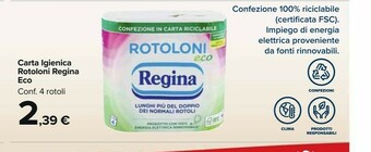 Carrefour Market Regina Rotoloni offerta