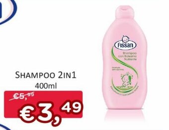 Ideal Bimbo Fissan Shampoo 2in1 400ml offerta