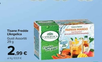 Carrefour Market Papaya! Tisane offerta