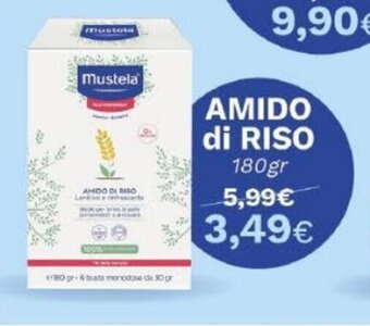 Ideal Bimbo Mustela Amido di Riso 180gr offerta