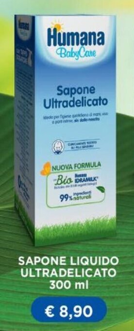 Humana Sapone Liquido Ultradelicato 300 ml