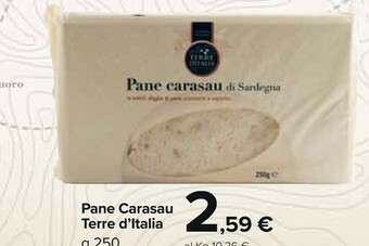 Carrefour Market Terre d'Italia Pane offerta