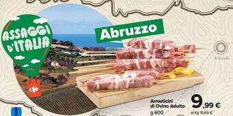 Carrefour Market Aquila Arrosticini offerta