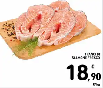 Spazio Conad Tranci di Salmone Fresco offerta