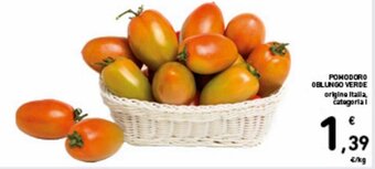Spazio Conad Pomodoro Oblungo Verde offerta