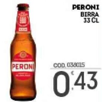 Eurocash Peroni Birra 33 cl offerta