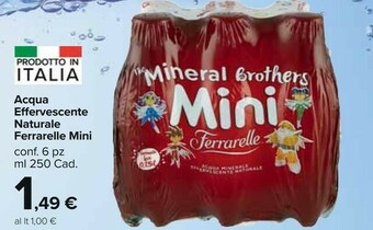 Carrefour Market Ferrarelle Acqua offerta