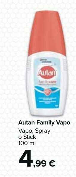Carrefour Market Autan Antizanzare offerta