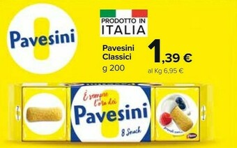 Carrefour Market Pavesi Pavesini offerta