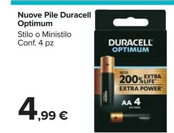 Carrefour Market Duracell Pile offerta