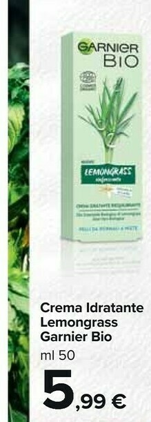 Carrefour Market Garnier Crema viso offerta