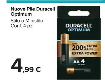Carrefour Duracell Pile offerta