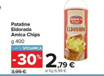 Carrefour Amica chips Patatine fritte offerta
