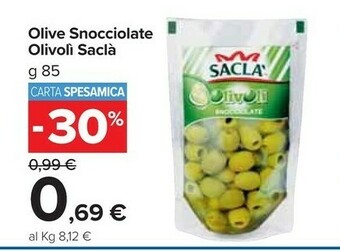 Carrefour Saclà Olive offerta