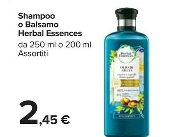 Carrefour Herbal essences Cura dei capelli offerta