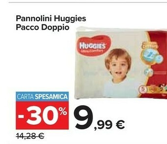 Carrefour Huggies Pannolini offerta