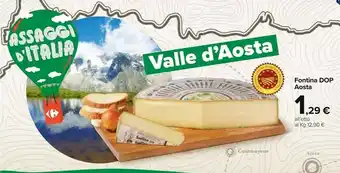 Carrefour Vallè Formaggio offerta