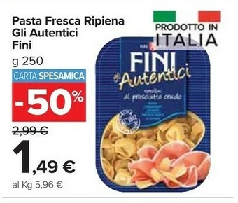 Carrefour Fini Modena Pasta ripiena offerta