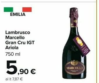 Carrefour Cru Lambrusco offerta