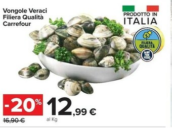Carrefour Vongole offerta