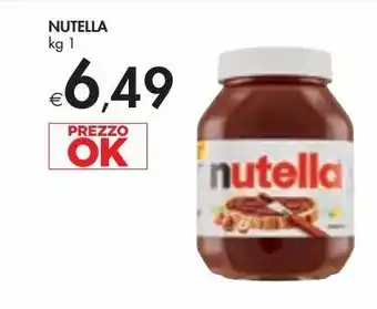 Bennet Nutella kg 1 offerta