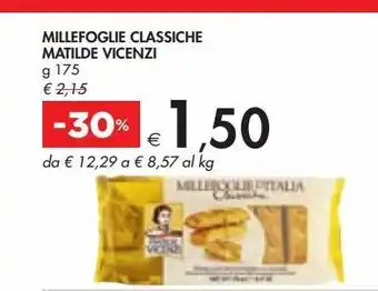 Bennet Millefoglie classiche matilde vicenzi g 175 offerta