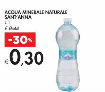 Bennet Acqua minerale naturale sant'anna l 1 offerta