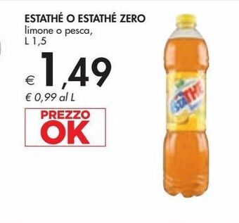 Bennet Estathé o estathé zero limone o pesca, l 1,5 offerta
