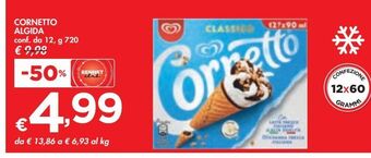 Bennet Cornetto algida conf. da 12, g 720 offerta