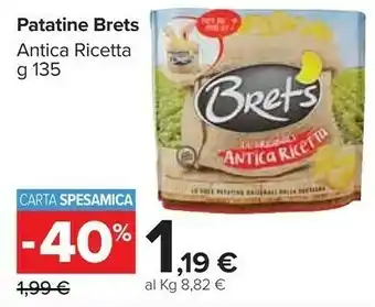 Carrefour Brets Patatine offerta