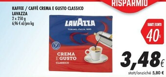 Coop Lavazza Caffè offerta