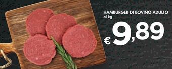 Bennet Hamburger di bovino adulto al kg offerta