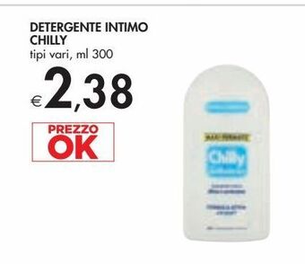 Bennet Detergente intimo chilly tipi vari, ml 300 offerta