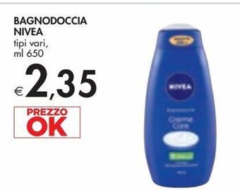 Bennet Bagnodoccia nivea tipi vari, ml 650 offerta